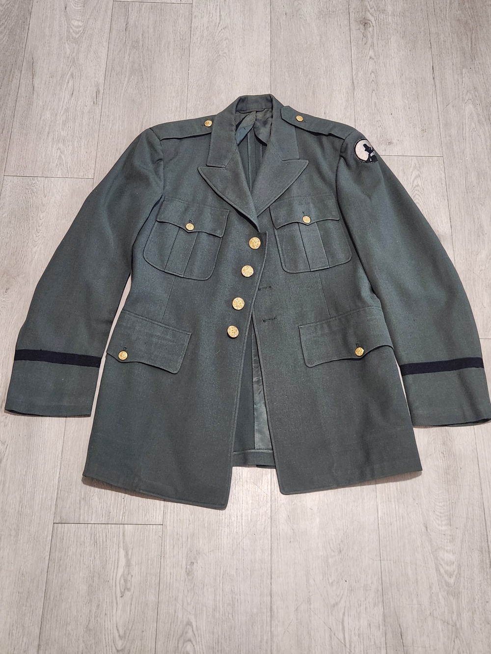 Vintage US Army Green Dress Uniform Coat Jacket Blazer
​